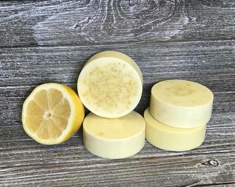 Lemon Zest bar / goats milk / melt and pour soap / lemon /