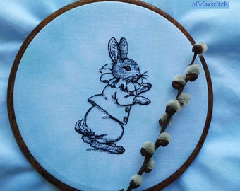 Bunny. Little Hare. Cross Stitch Pattern