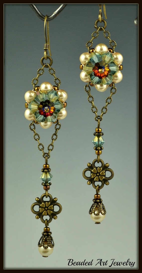items similar to beaded beadwoven beadwork swarovski items similar to beaded beadwoven beadwork swarovski