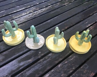Cactus Ring Holder / trinket dish