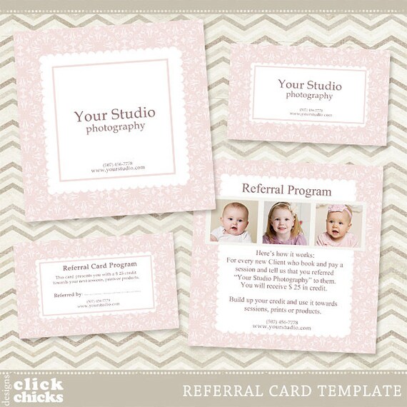 referral card templates