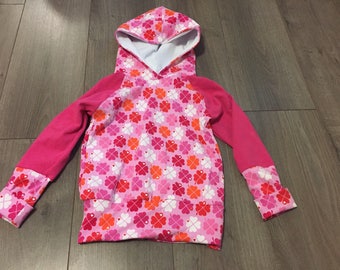 Hoodie evolutionary grow with me 3-6 T LiliBelle hoodie