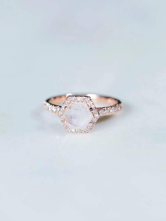 Pentagon Engagement Rings Pentagon Engagement Rings