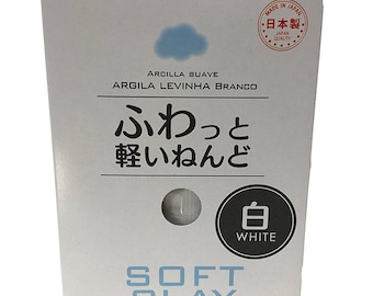 2 White Daiso soft clay ~ Free Shipping ~ Daiso clay ~ Clay for Slime ~ Clay Slime
