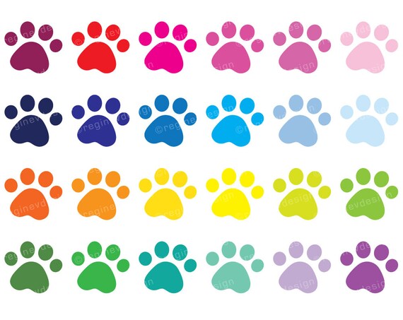 Cute Puppy Paw Print Clipart Dog Paws Paw Print Puppy Paws