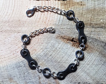 Upcycled Bicycle Chain Bracelet - bike bracelet, bicycle bracelet, bicycle jewelry, bicycle accessories