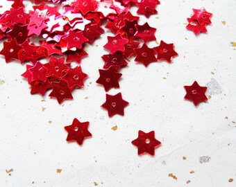 Vintage Star Sequins 16.5 gram circa 1500pc