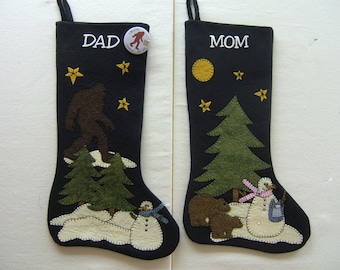 Custom Christmas Stocking, Design Your Own, Personalized Stocking, Pet Stockings, Unique, Handmade CO USA