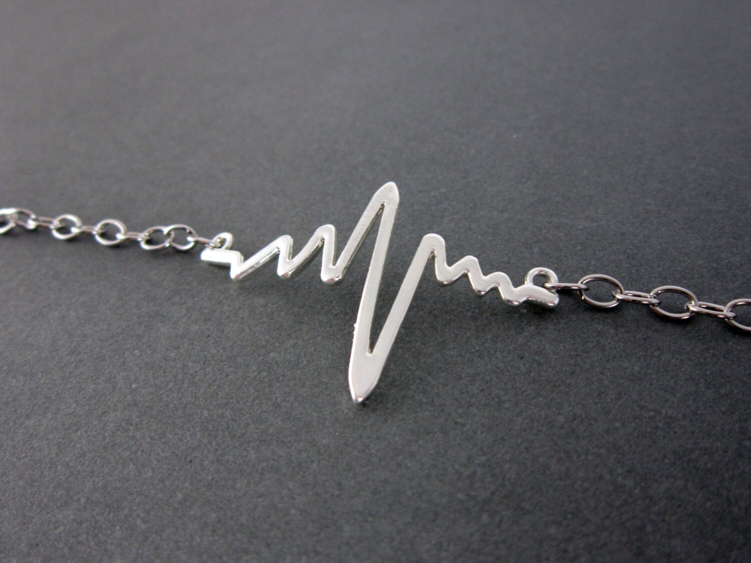 Heartbeat Bracelet ekg jewelry ekg bracelets inspirational