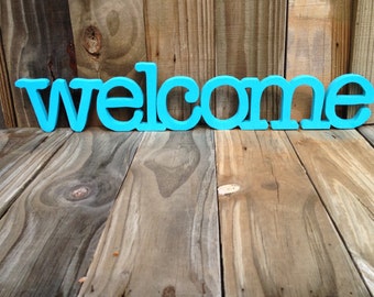Wooden welcome sign, wall hanging,home decor, wall decor