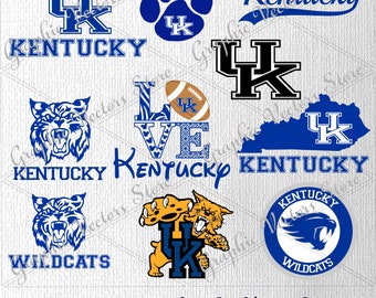 Kentucky svg, University svg, Files for Silhouette, Files for Cricut, Print Files, Files for Cutting Machine.