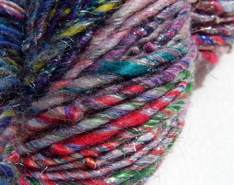 Fabulosity Bedlam 1-Multifiber Handspun Yarn