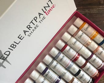 Edible Art Paint 100% Food Grade - In Stock & Ready to Ship