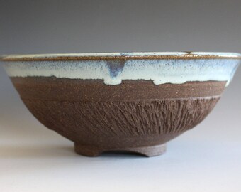 Pottery Bowl, Handmade Ceramic Bowl, hand thrown stoneware bowl, ceramic serving bowl