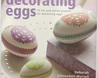 Easter egg art & craft book Decorating Eggs: 15 Fun and Stylish Projects NEW Sale last 2