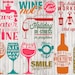 Download wine svg bundle wine clipart svg files for silhouette cricut