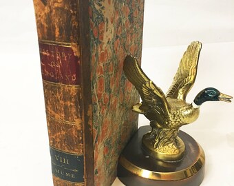 The History of England Book circa 1810. Volume VIII. David Hume. Scholey 1810. Standard history of England. Vintage book. History lover