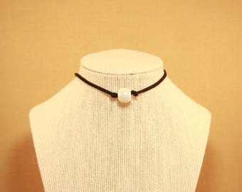 Black and White Cecelia Choker