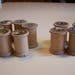 Vintage Medium Clark's O.N.T. Wooden Thread Spools, Lot of 10