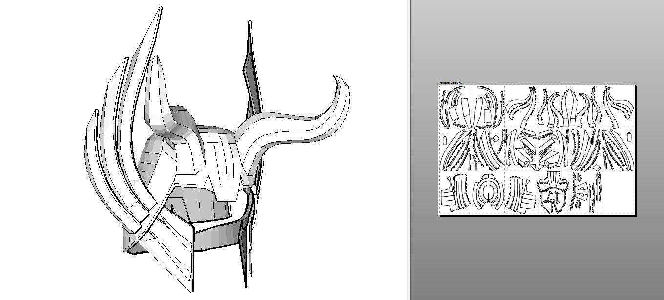 loki helmet template pdf queen s university belfast