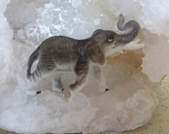 Miniature Bone China Elephant