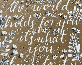 Anne Shirley Quote 5x7 Print