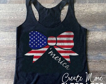 America Flag Clothing. Merica. Merica Shirt. Flag Tank.