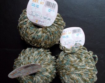 3 skeins Adriafil Yarns Fruit NOS