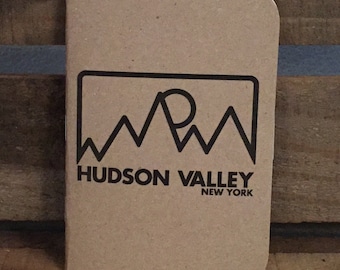 3 Pack Hudson Valley Mountain Kraft Pocket Notebook Journal 3.5x5