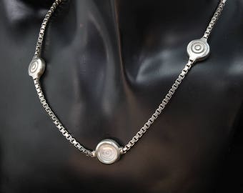 Vintage! Sterling Silver Lisa Jenks Necklace