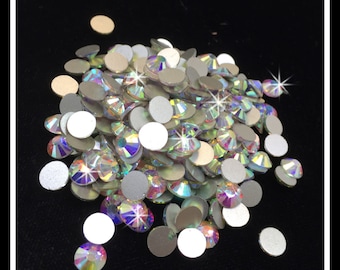Loose Rhinestone Packs/ Swarovski Shine Rhinestones/ (Clear, AB) #0167