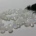 Rainbow Moonstone, Pear Faceted Briolette 5x9mm - 10 Pcs