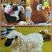 Tea Cosy Knitting K9003 Tea Cosy Cow Hen Sheep Knitting Pattern DK (Light Worsted) King Cole