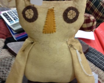 Primitive owl doll