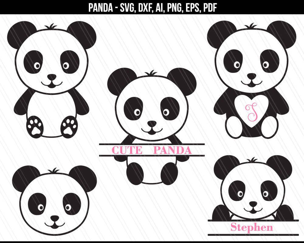 Free Free 90 Baby Panda Svg SVG PNG EPS DXF File