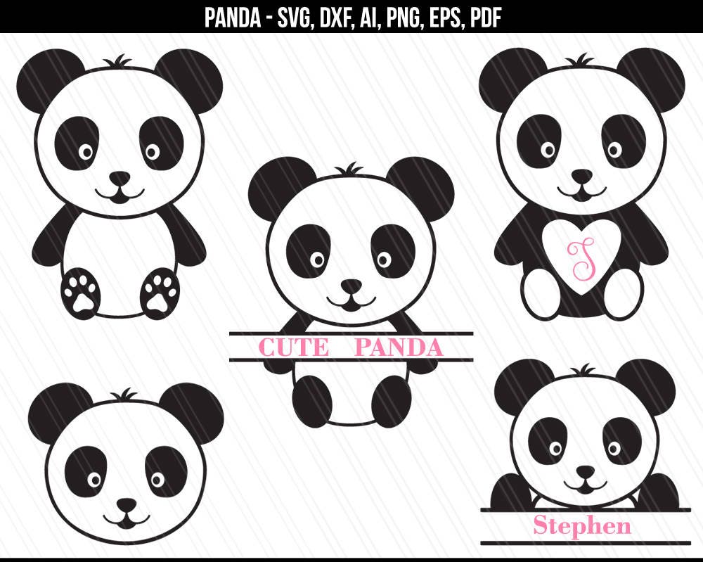 Free Free 285 Baby Panda Svg SVG PNG EPS DXF File