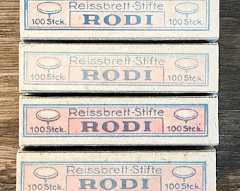 FREE WORLDWIDE SHIPPING - Rodi Reissbrett-Stifte 1960s Germany