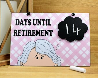 Retirement countdown | Etsy