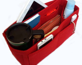 Bag Purse Organizer, Purse Organizer, Bag organizer, Organizer for Louis Vuitton, Felt Purse Organizer, Purse insert organizer, Bag insert