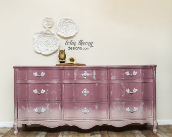 Nine Drawer French Provincial Dresser