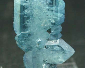 Blue Aqua Aura Faden Quartz, Crystals for Sale
