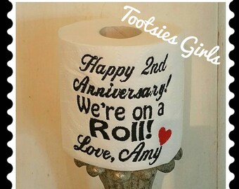 1st Paper Annniversary Funny Gift Personalized with Name 1st Paper Annniversary Funny Gift Personalized with Name