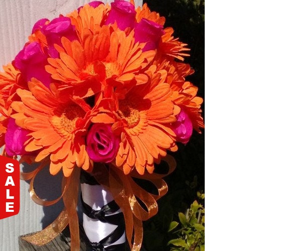 Daisy Bouquet Daisy 15 Piece Set Daisy Bouquet Hot pink