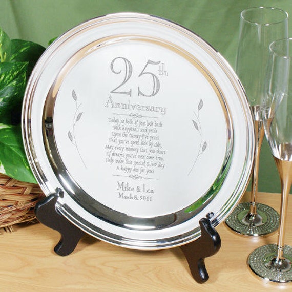 Silver Wedding Anniversary Gifts / Silver Wedding Anniversary Crate : Our top gift ideas for a 25th wedding anniversary.