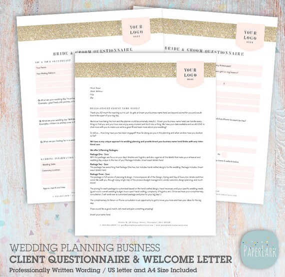How to <strong>Create a Welcome Packet for Your New</strong> Clients New client welcome letter template