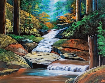 Autumn mountain landscape