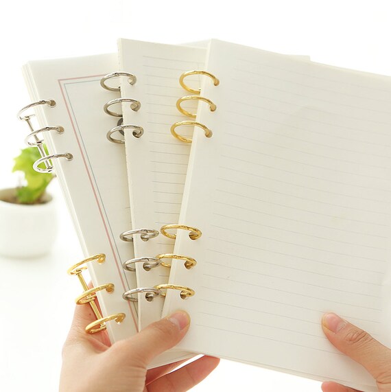 A5 A6 Planner Binder planner binder ring Journal insert