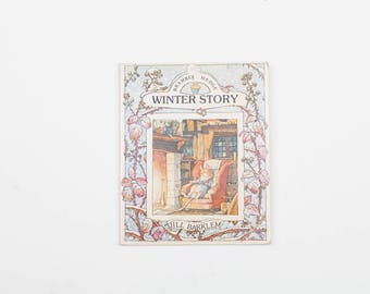 Brambly Hedge Winter Story by Jill Barklem, Vintage Brambly Hedge Story Book, 1987