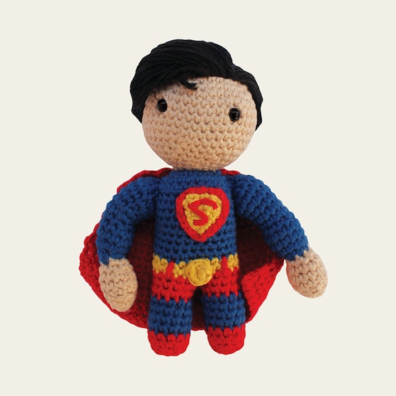 Superman - DC Comics. Amigurumi Pattern PDF.