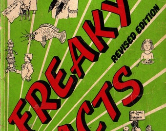 Freaky Facts Revised Edition + Barbara Seuling + 1978 + Vintage Kids Book
